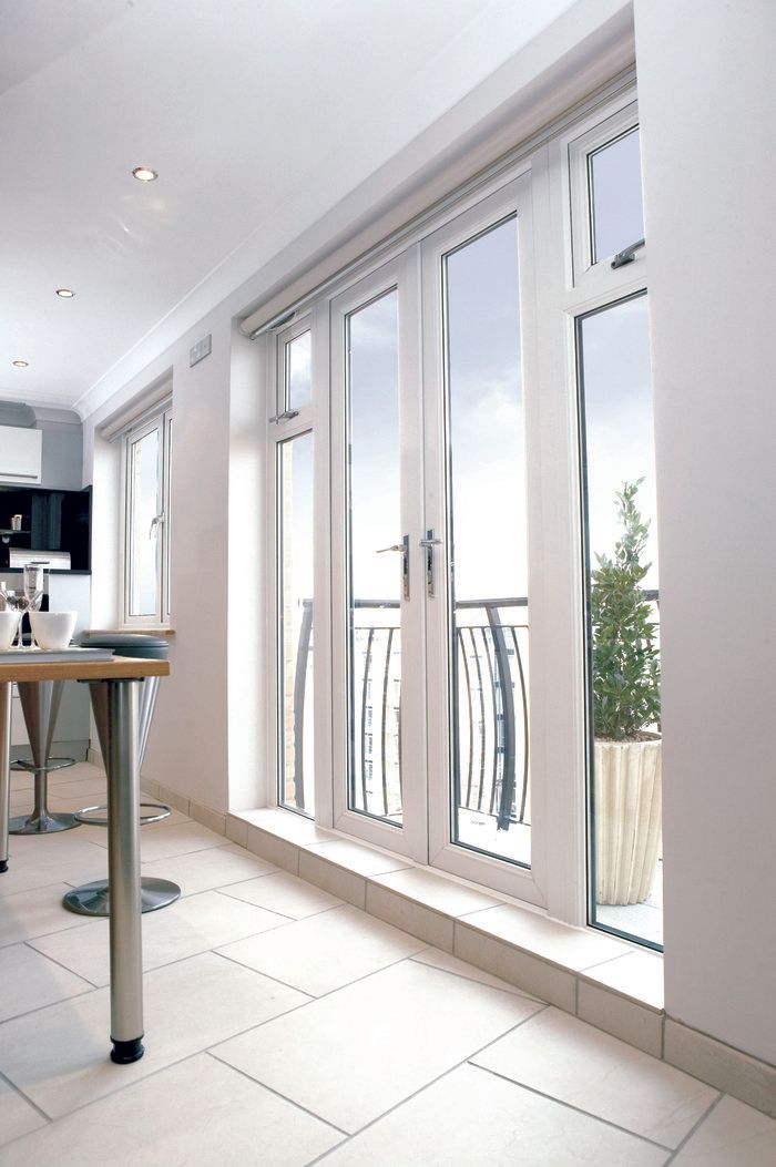 One of our French doors