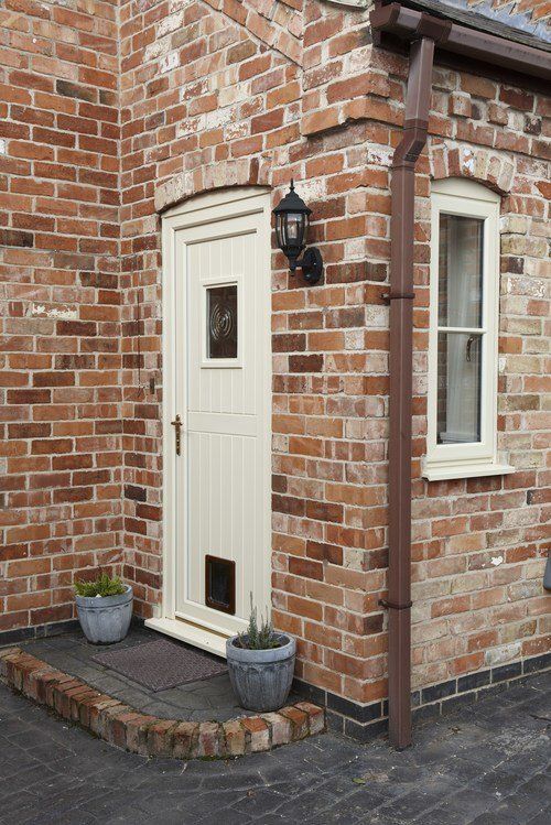 A residential front door in Hartlepool