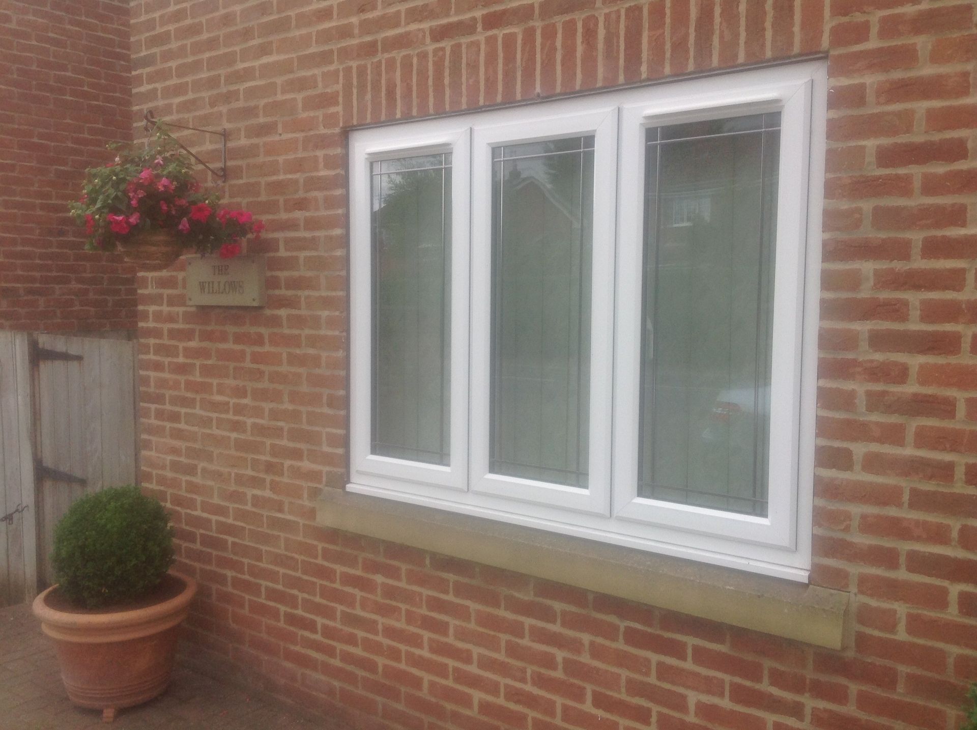 white windows