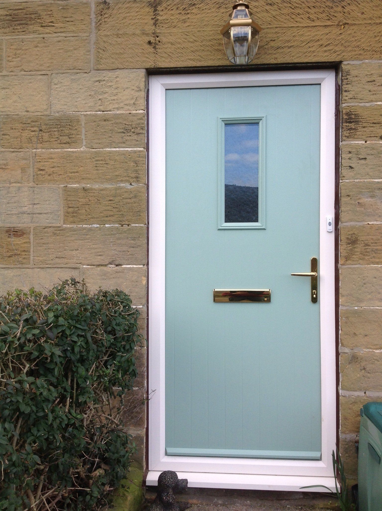 view of composite doors