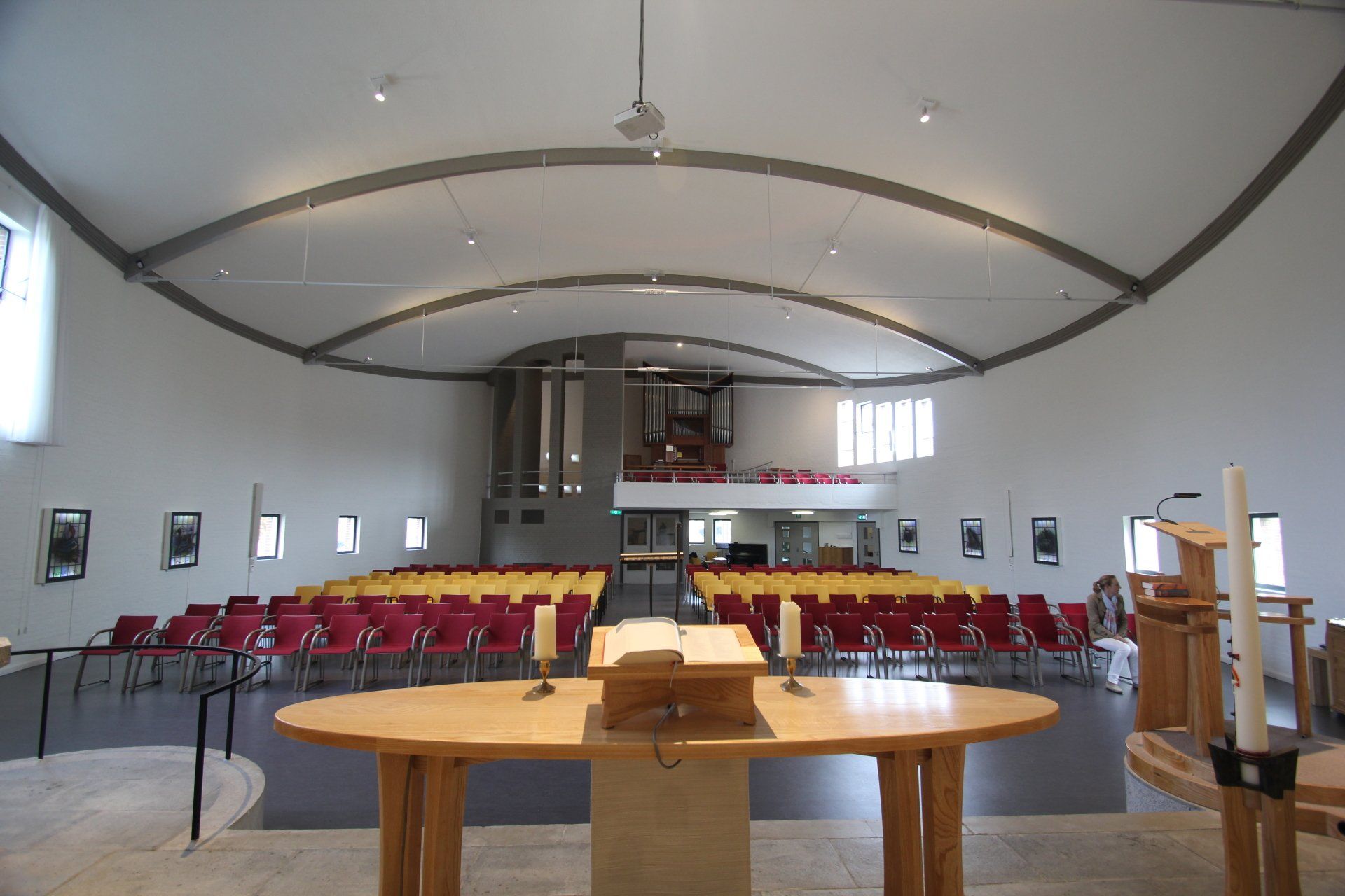 Interieur kerk