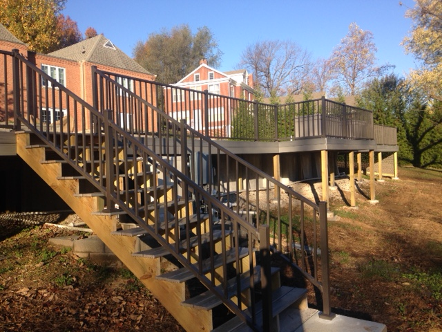 stairway fence