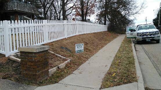 white picket fence