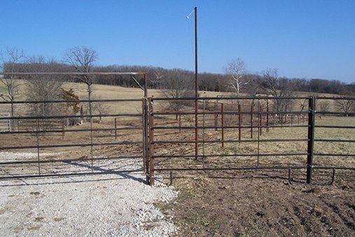 pipe fencing material