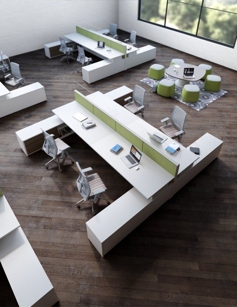 Panel Based Workstations _Office Environments_Love Your Space