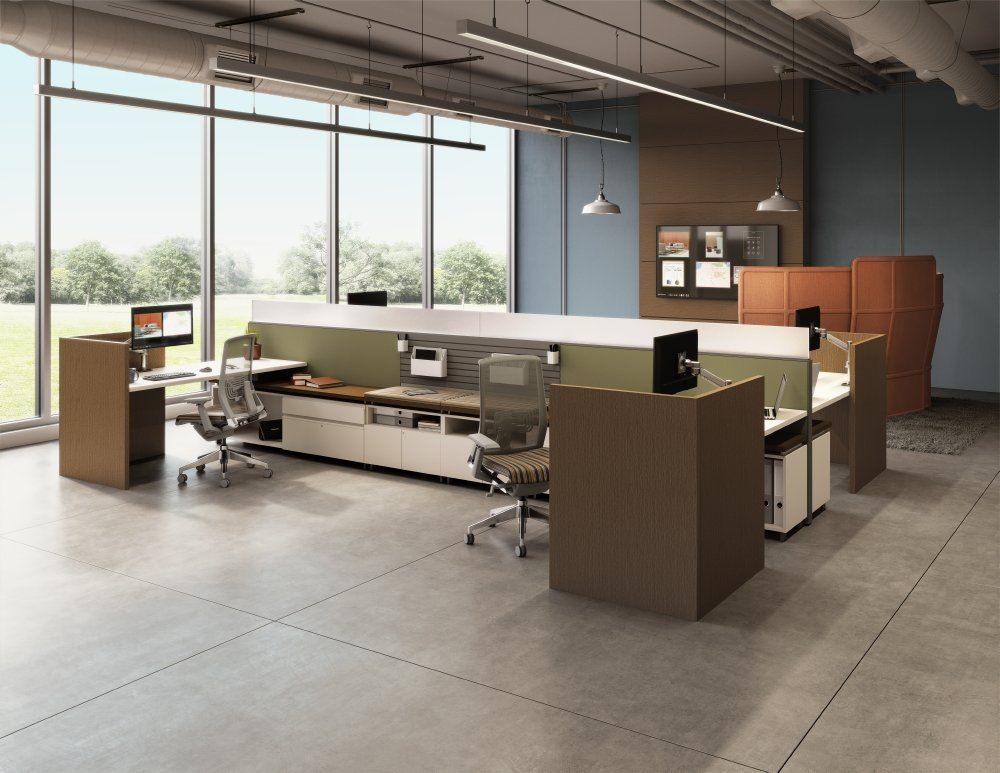 Panel Based Workstations _Office Environments_Love Your Space