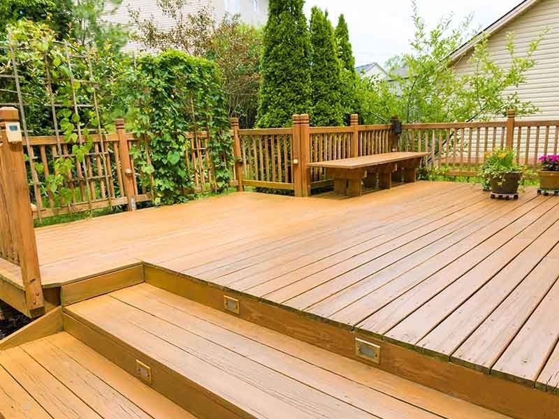 Garages — Wooden Patio in Albert Lea, MN