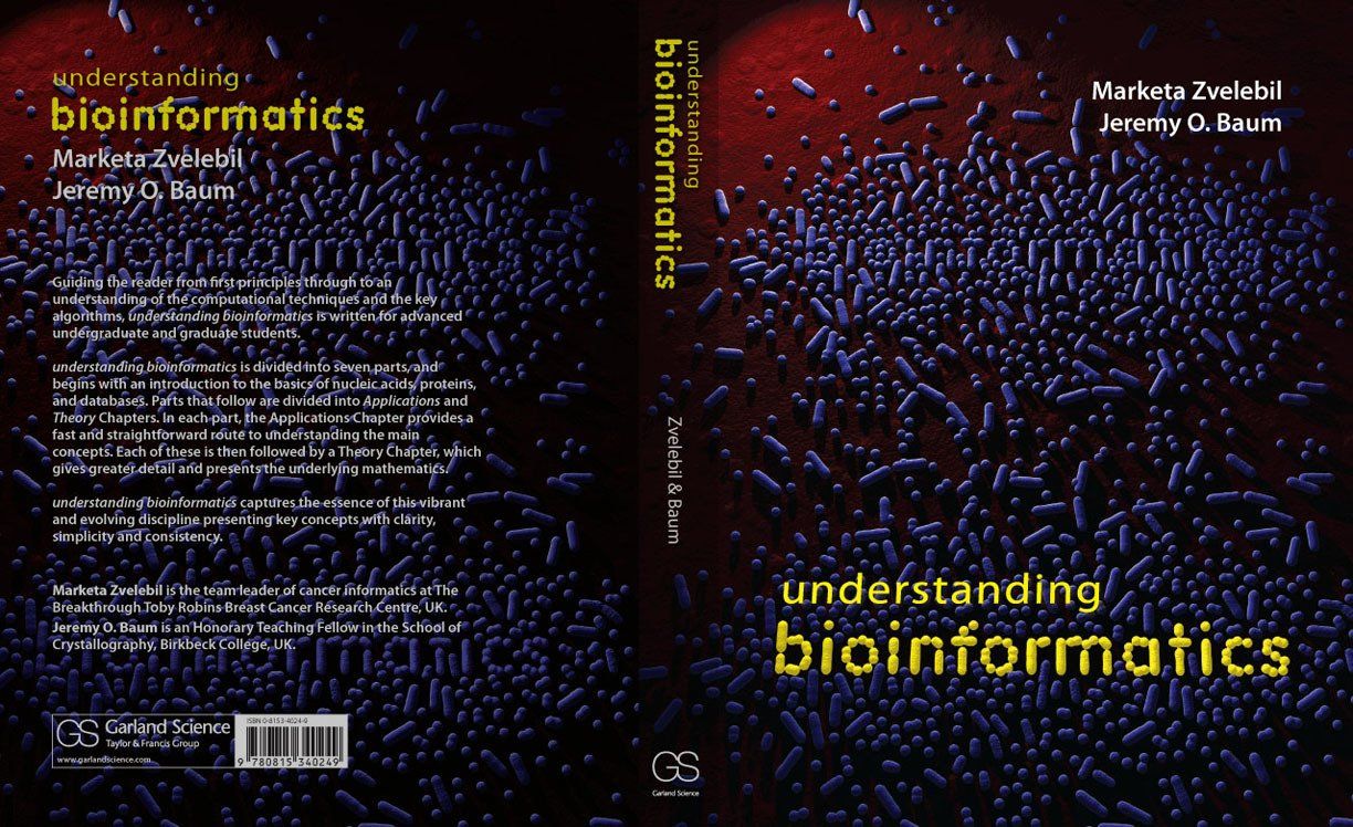 understanding bioinformatics book cover design