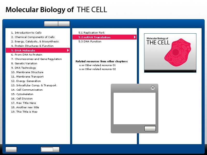 interface design for molecular biology media