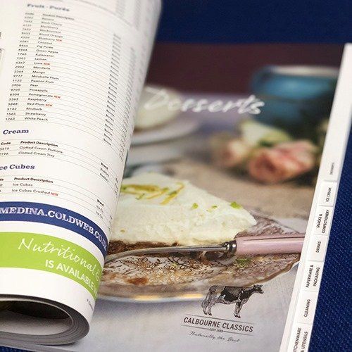 2020 Medina Food Service brouchure 2020 Medina Food Service brochure featuring Calbourne Classics prodcts