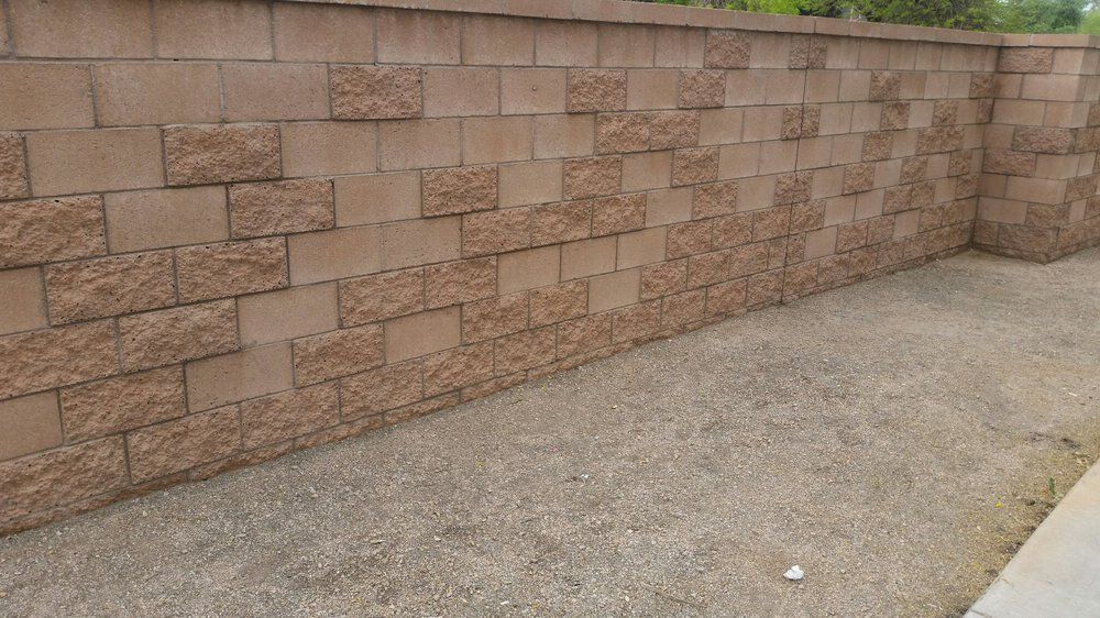 Brown Wall Bricks — Phoenix, AZ — Building Block Masonry