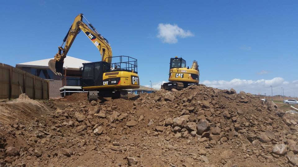 Excavators - Earthmoving in Toowoomba QLD