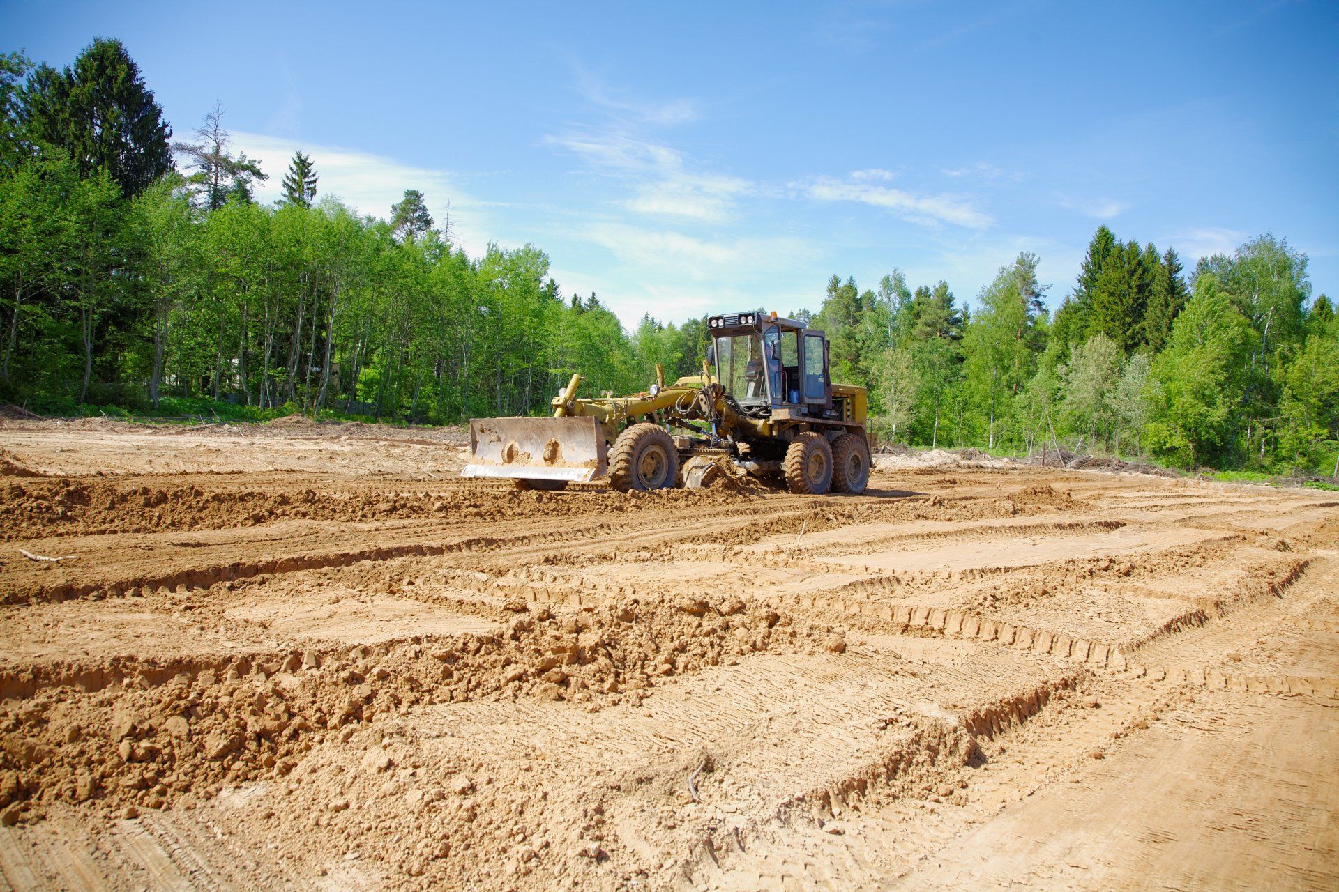 Excavator on a job site - Earthmoving in Toowoomba QLD