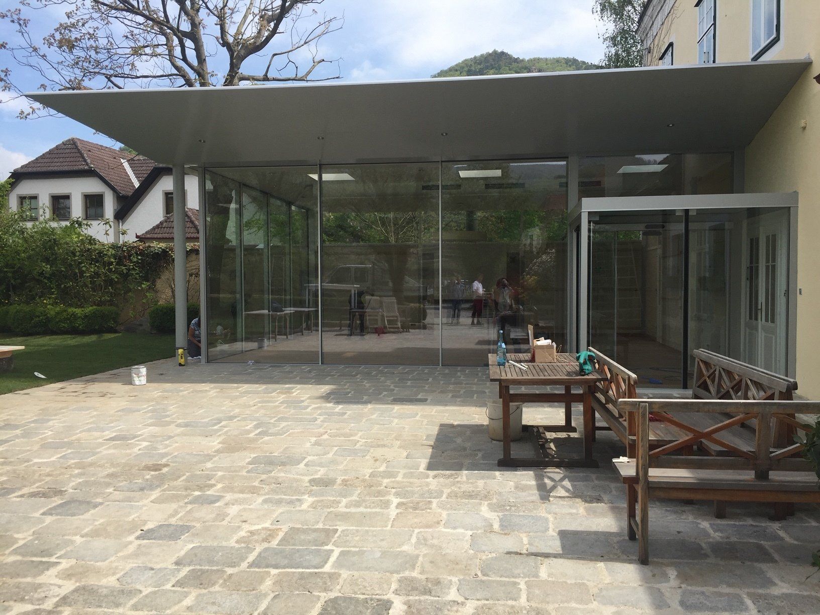 Hallenbau Pfeiffer, Bauplanung, Geschäftszentren, Bürobau