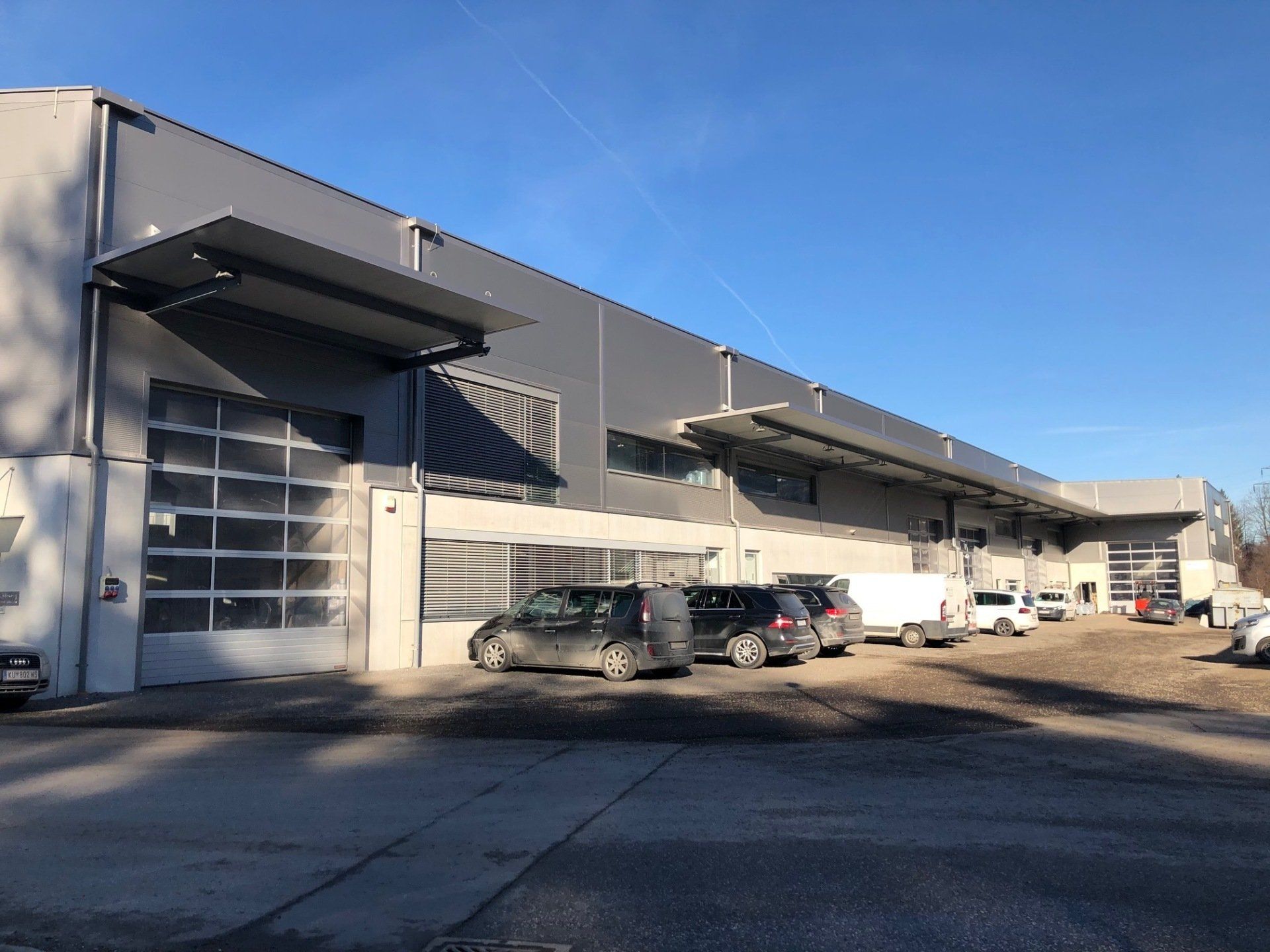 Hallenbau Pfeiffer, Bauplanung, Industriebetrieb