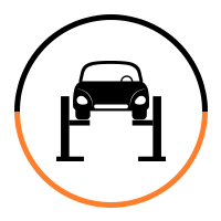 vehicle servicing icon