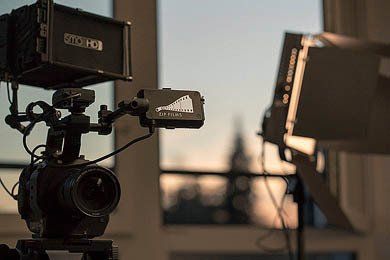 zip films bei Dreharbeiten zip films bei Dreharbeiten mit Kamera und Licht