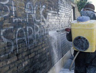 Graffiti removal