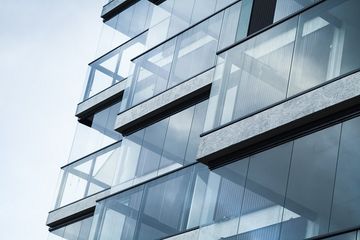 Abstract fragment of modern architecture Abstract fragment of modern architecture
