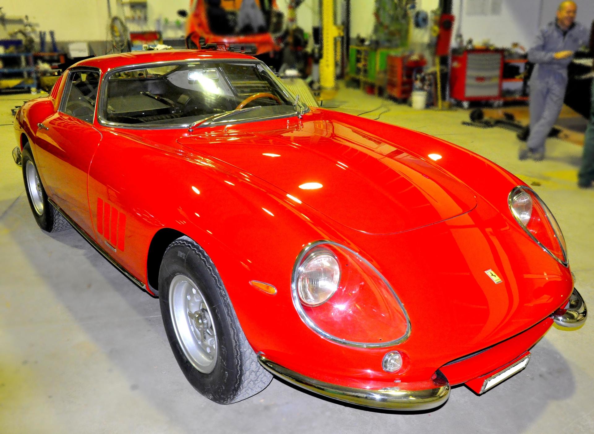 una ferrari d'epoca