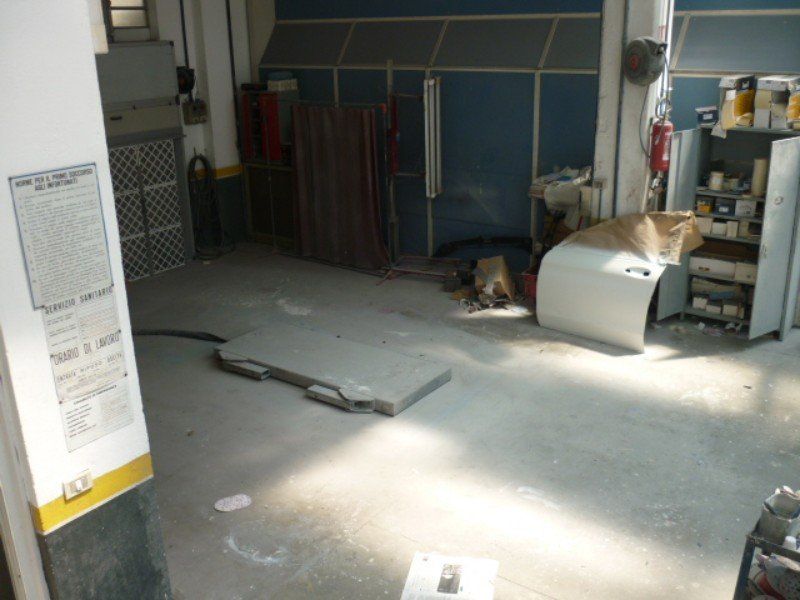Sala di un'officina