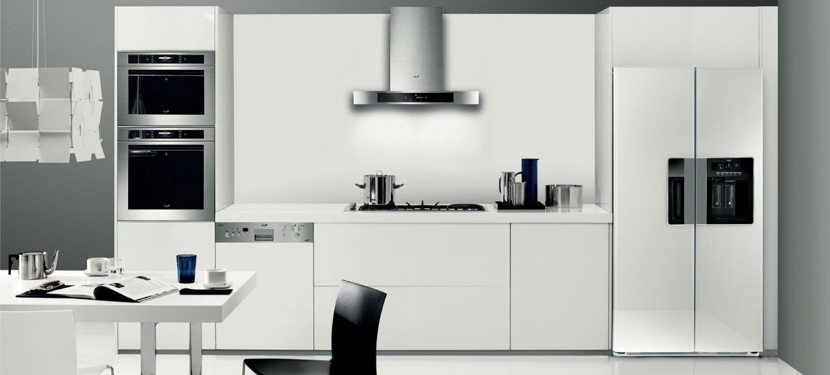 Cucina con cappa