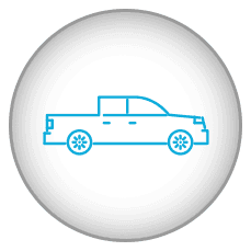 towing car