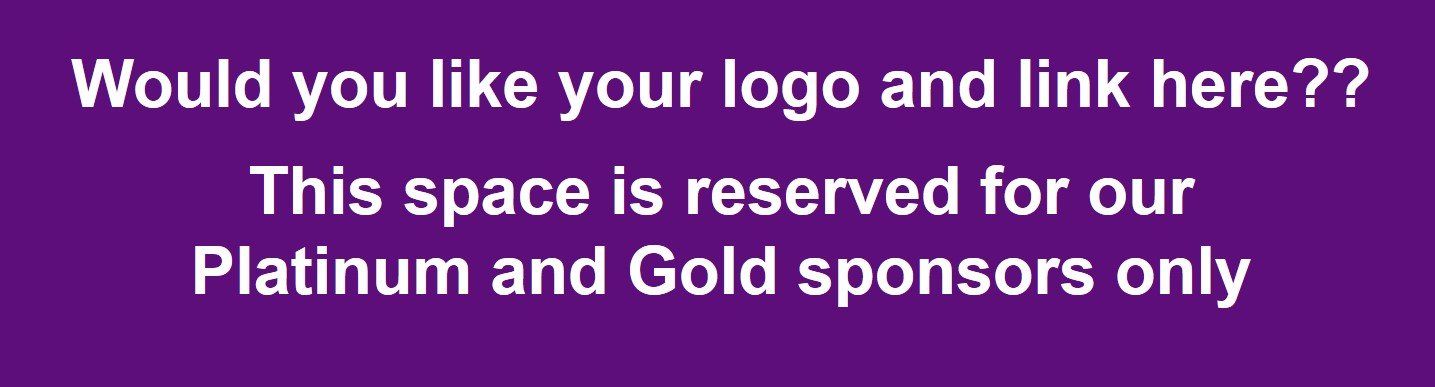 General sponsor header - would you like to sponsor us