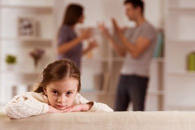 Domestic Assault - Child suffering from quarrels between parents in the family at home in Cloud, MN Domestic Assault - Child suffering from quarrels between parents in the family at home in Cloud, MN