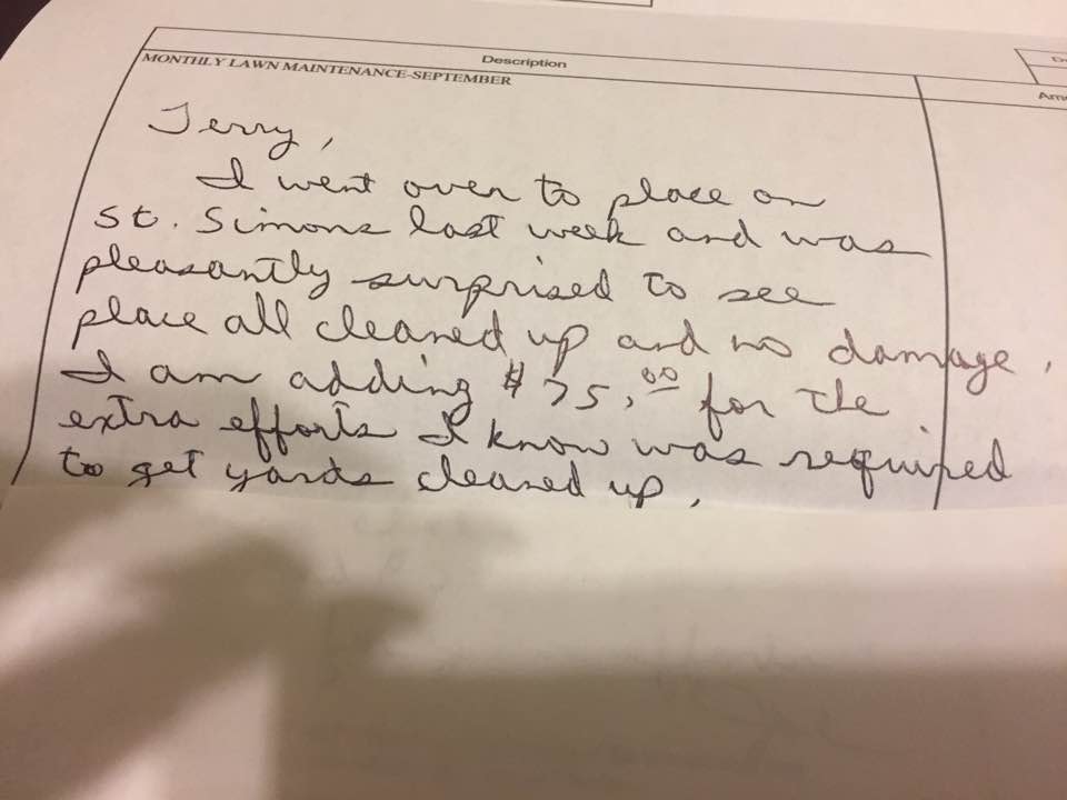 Customer Review — Testimonials in Brunswick, GA
