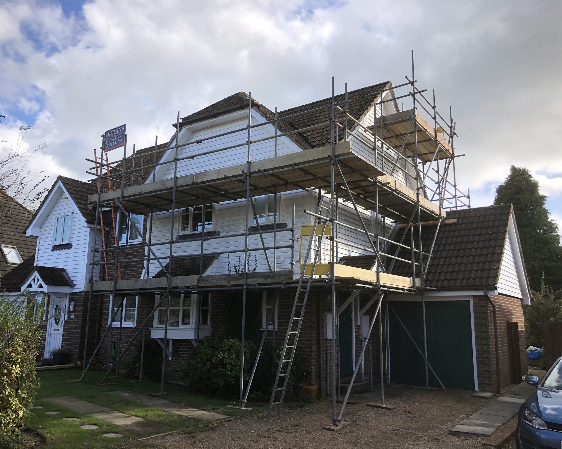 Scaffold in Tunbridge Wells