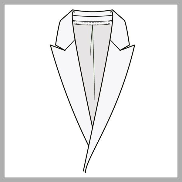Peaked Lapel Tuxedo, Brooklyn, New York