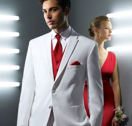 After Six: White LaStrada tuxedo hire in Brooklyn, New York After Six: White LaStrada tuxedo hire in Brooklyn, New York