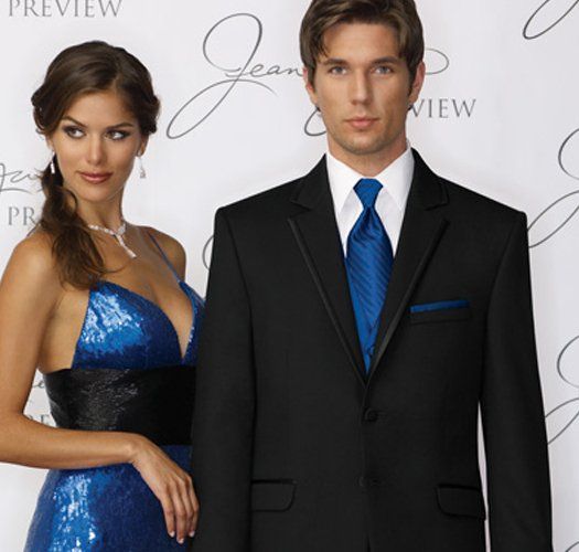 Jean Yves: Black Basic Notch tuxedo rental in Brooklyn, New York Jean Yves: Black Basic Notch tuxedo rental in Brooklyn, New York