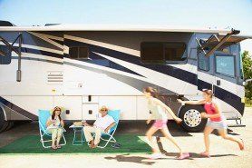 Family with RV — Insurance Services in Palm City, FL Family with RV — Insurance Services in Palm City, FL