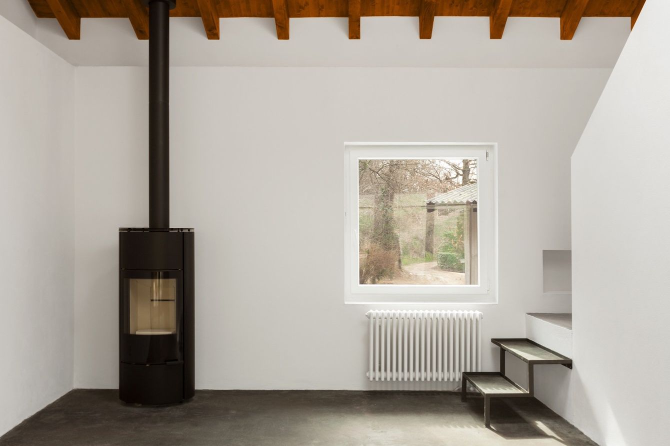 Stufa in casa