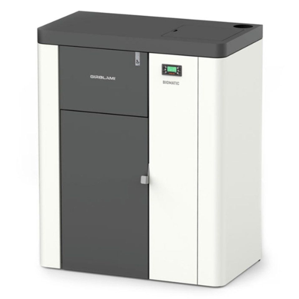 Caldaia policombustibile Girolami Biomatic hydro 34 kw plus kit acs