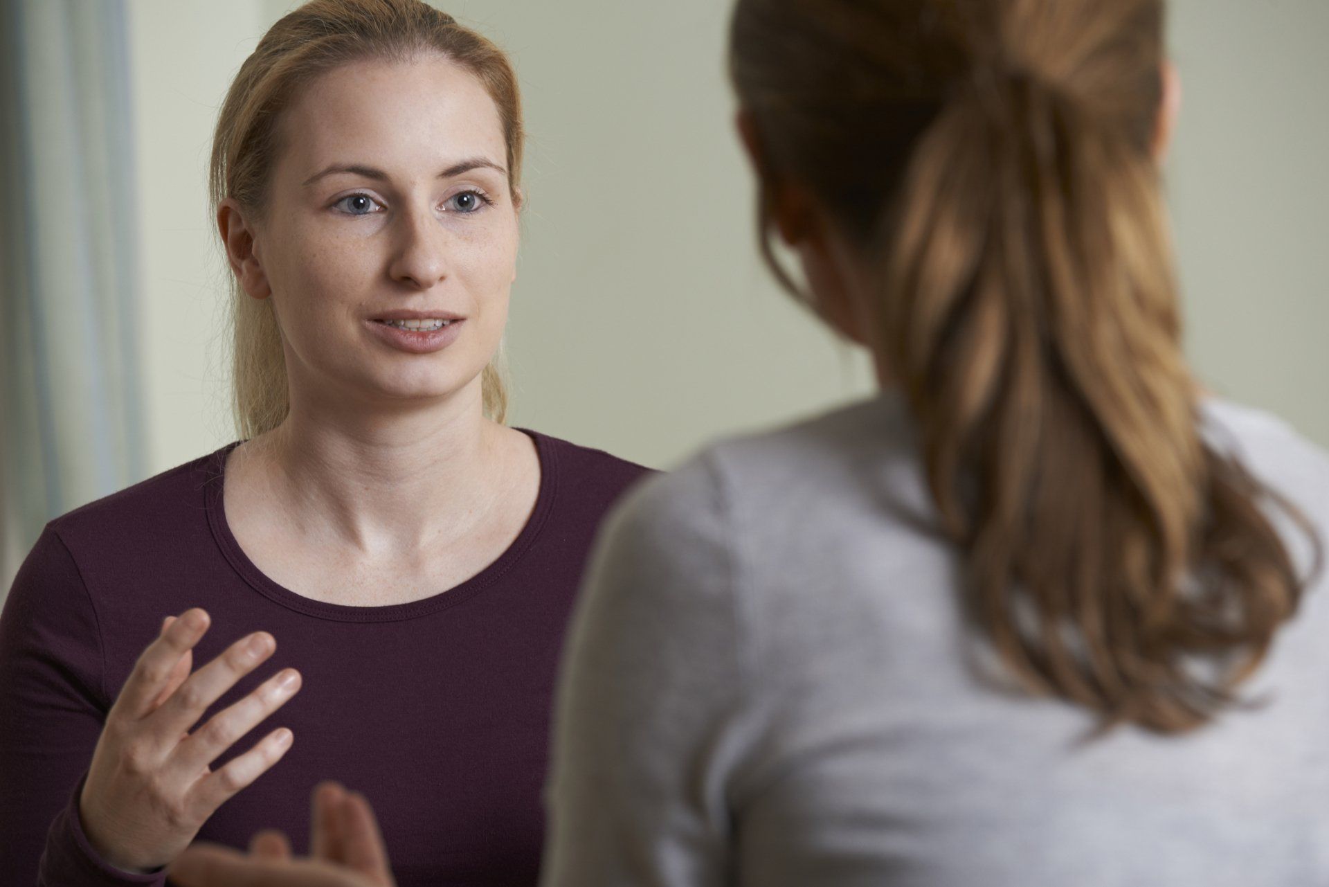 ADD — Woman Talking To Her Doctor in Torrance, CA ADD — Woman Talking To Her Doctor in Torrance, CA