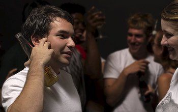 Nutritional Counseling — Man Holding A Beer Talking Nervously in Torrance, CA Nutritional Counseling — Man Holding A Beer Talking Nervously in Torrance, CA