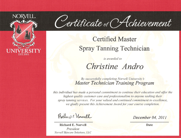 Spraycert
