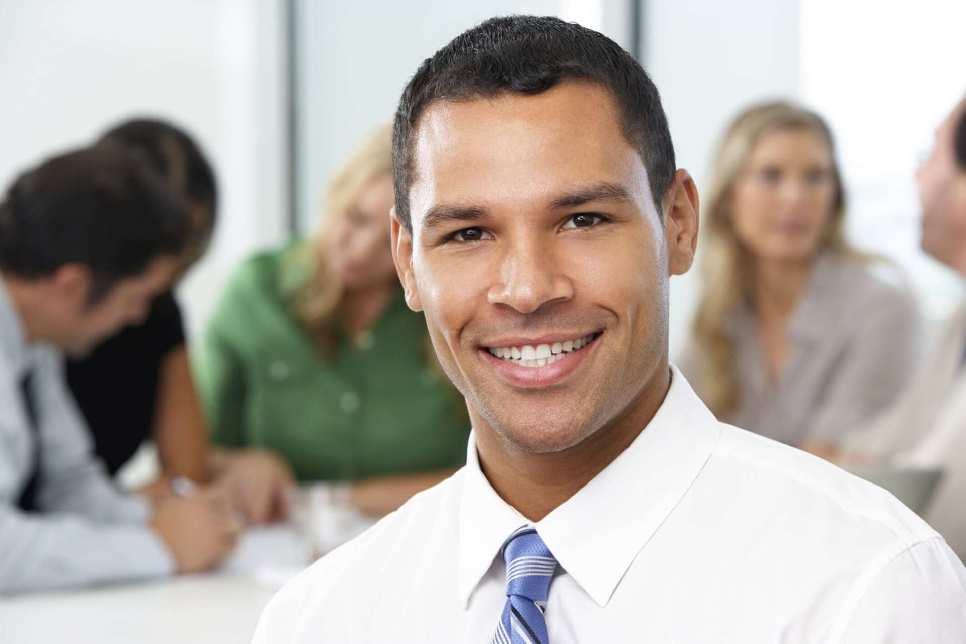 Business man smiling — Resume Writing in Tampa,, FL Business man smiling — Resume Writing in Tampa,, FL