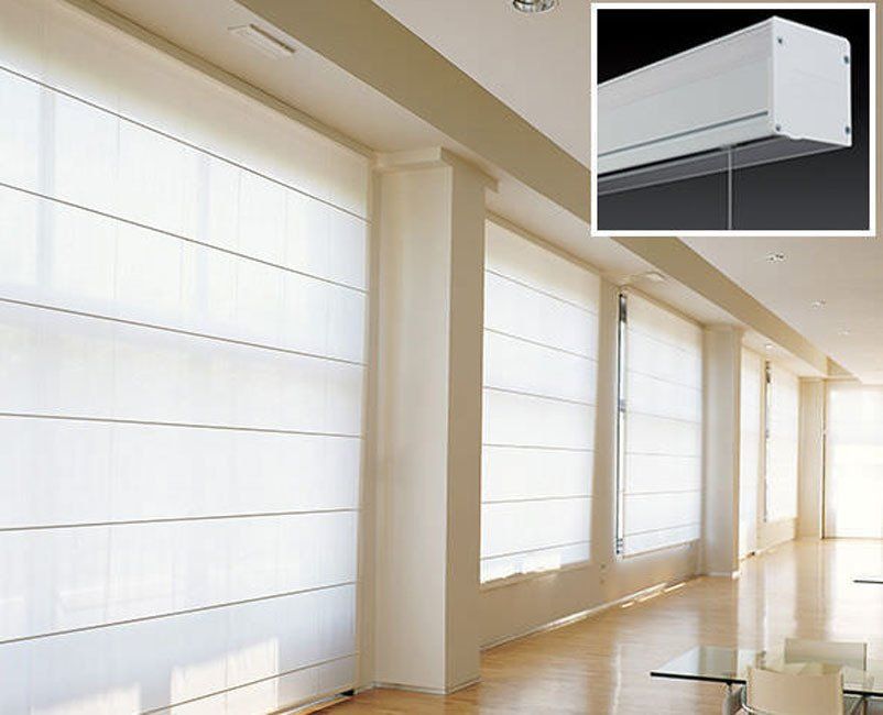 tenda da interno semitrasparente