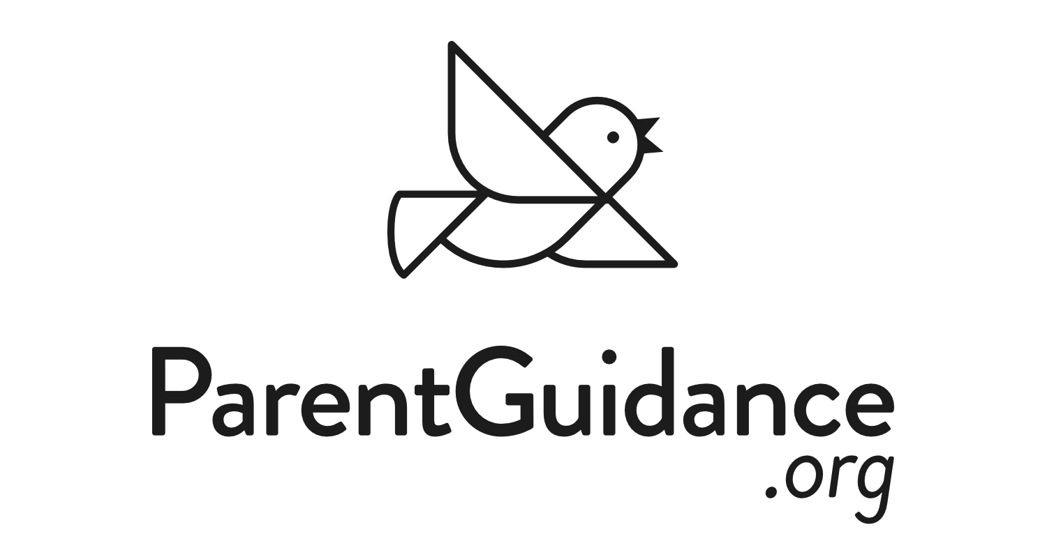 ParentGuidance.org logo with stylized bird icon and black text on white background