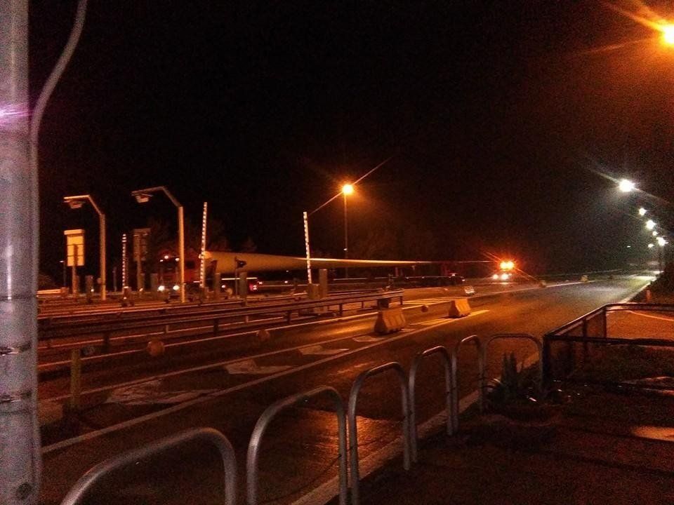 autostrada notturna