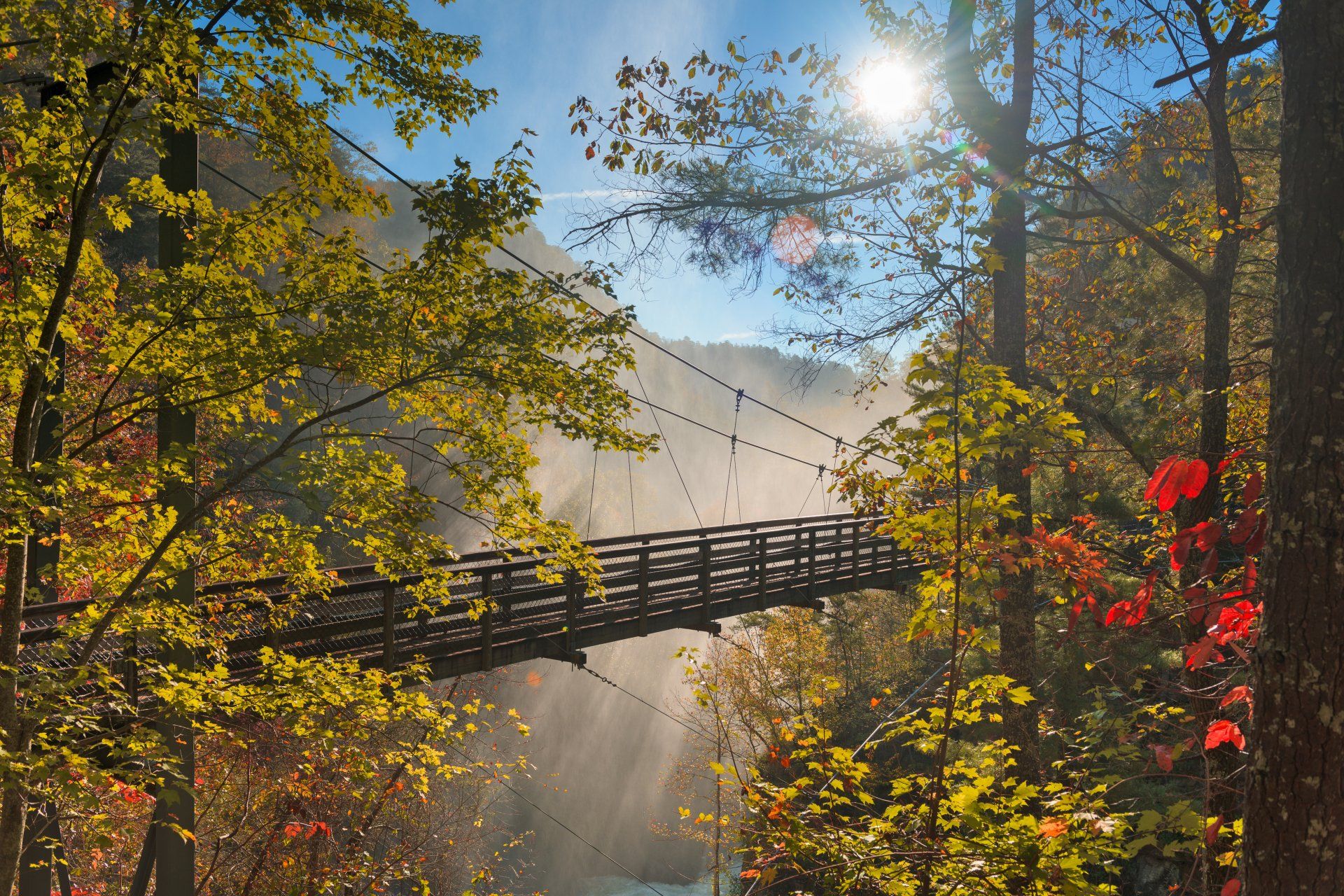 Tallulah bridge fall