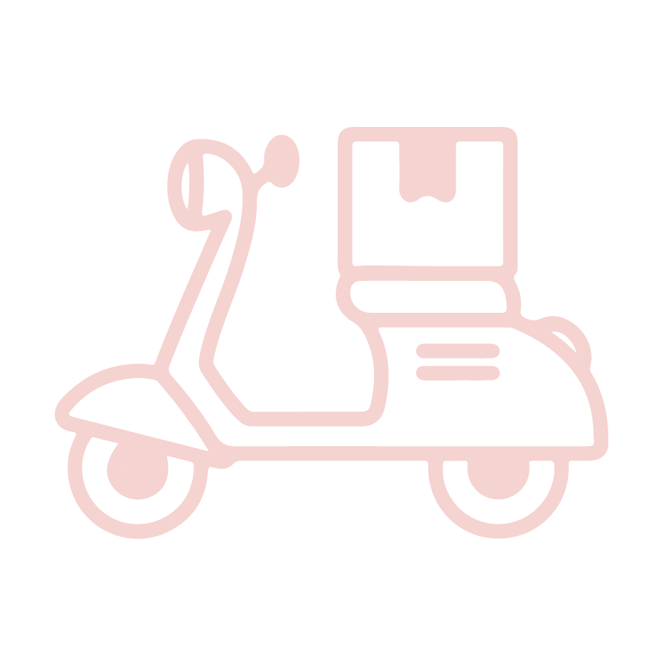 pictogramme de carton avec coeur dessus