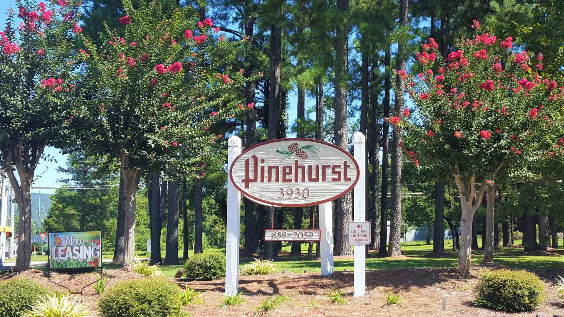 Pinehurst sign