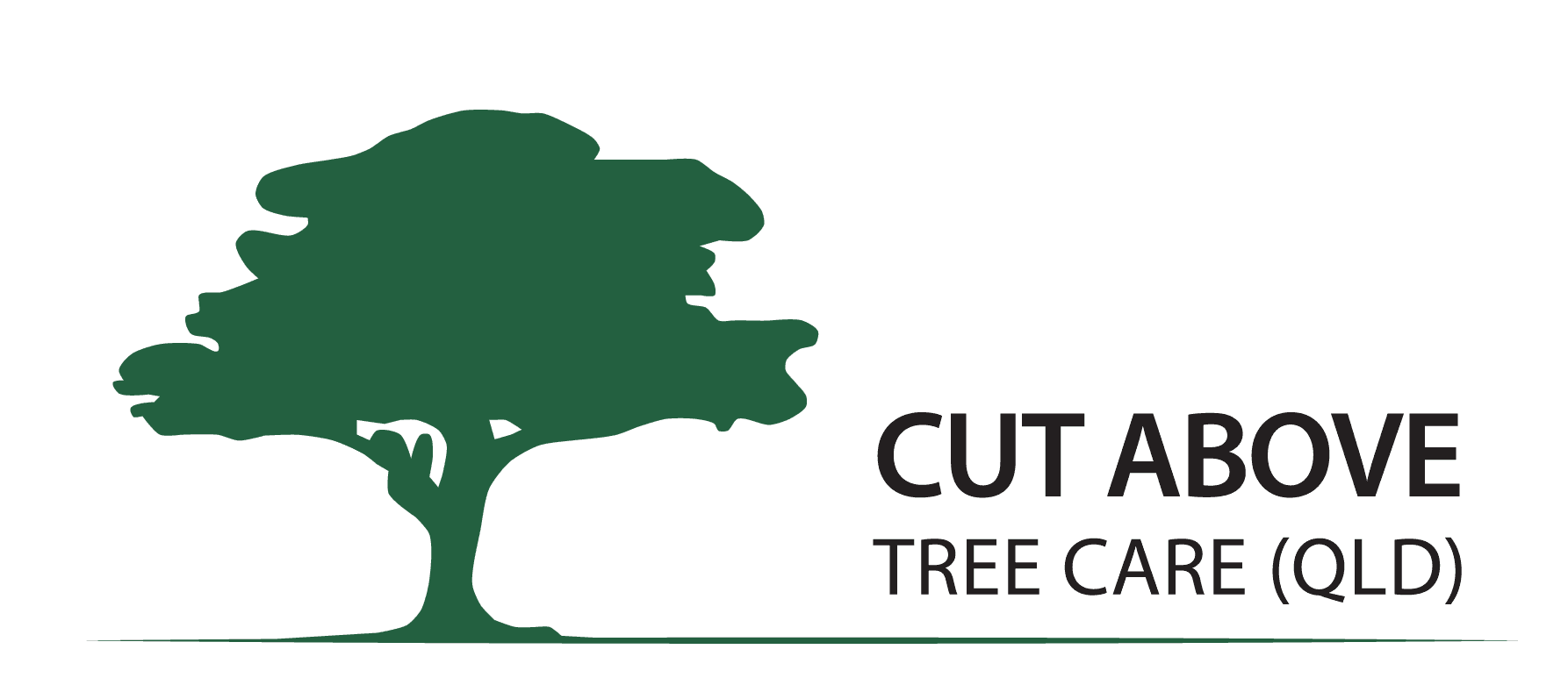 Cut Above Tree Care (QLD) Logo - Green Cut Above Tree Care (QLD) Logo - Green