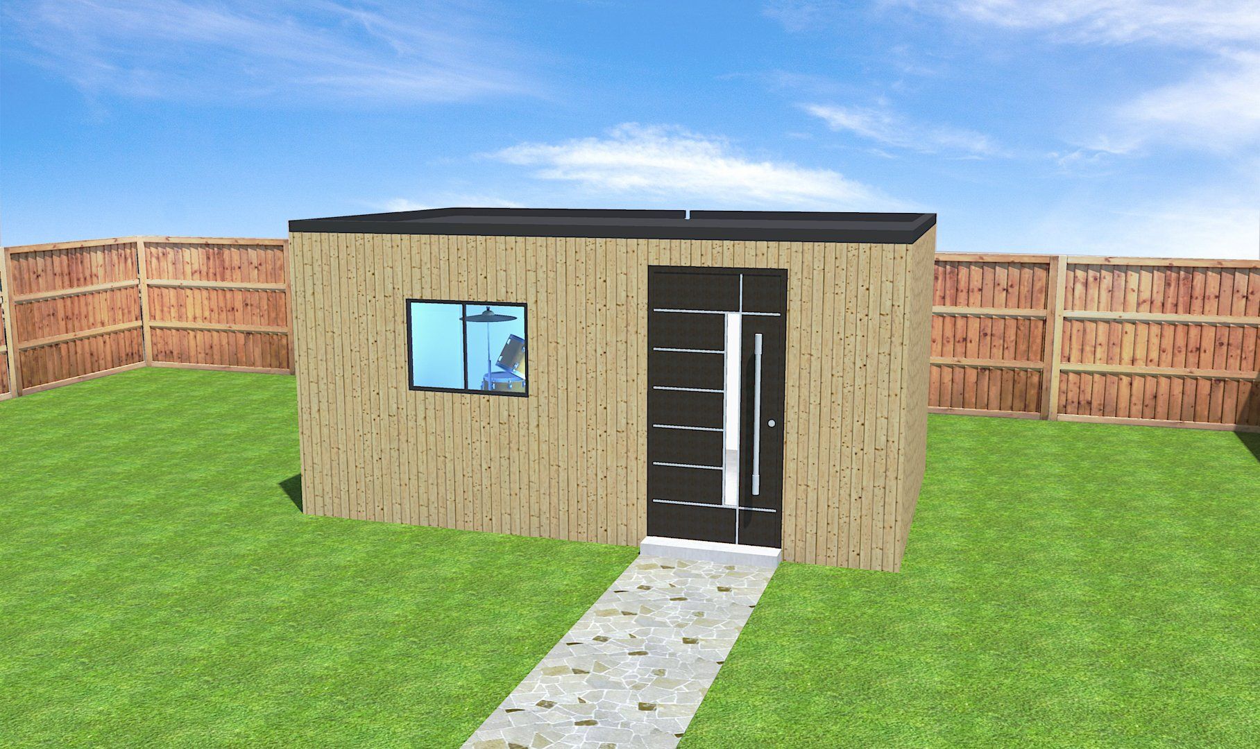 How to soundproof a garden room