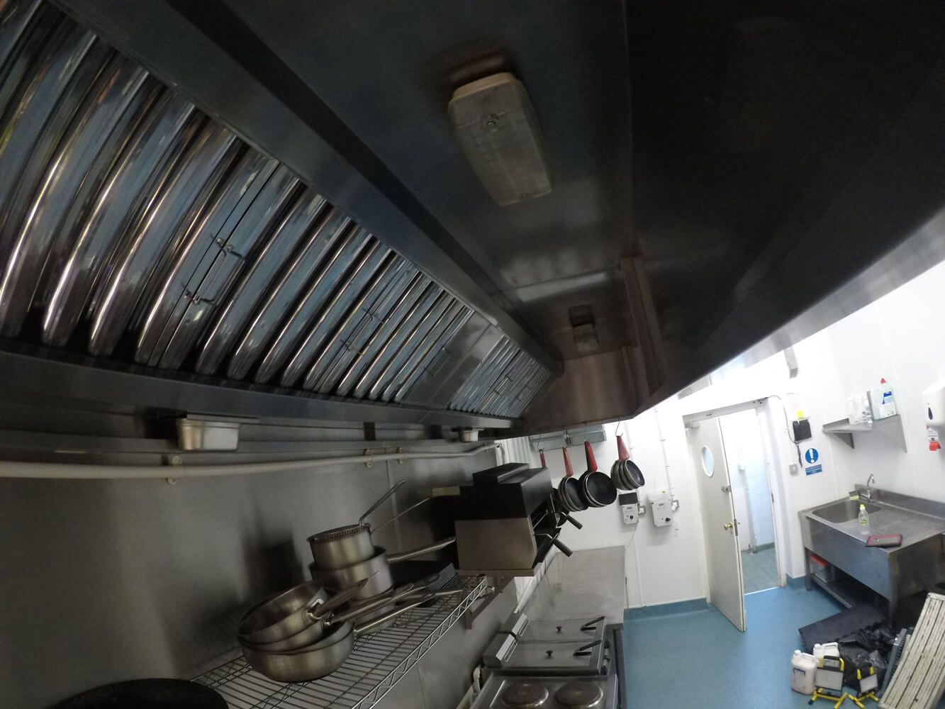 clean kitchen